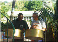 Learning to play steel pans