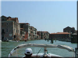 Arriving in Venice